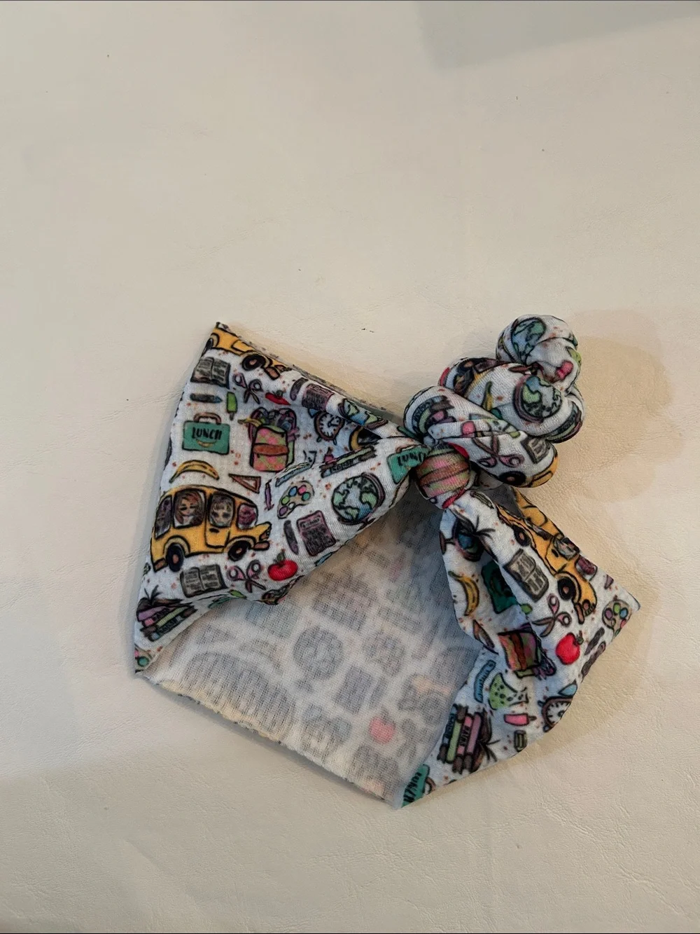 Kids School Print Headband
